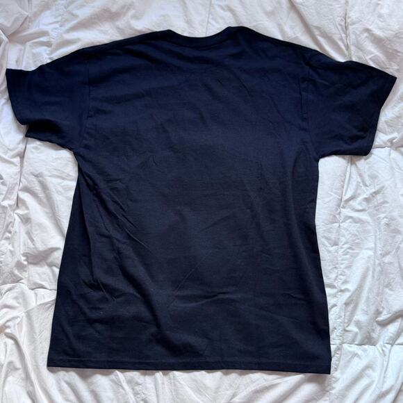 Nightmare before christmas black graphic tee sz L true love romantic gothic - Picture 7 of 8